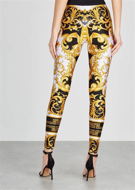 leggins donna versace|versace leggings h&m.